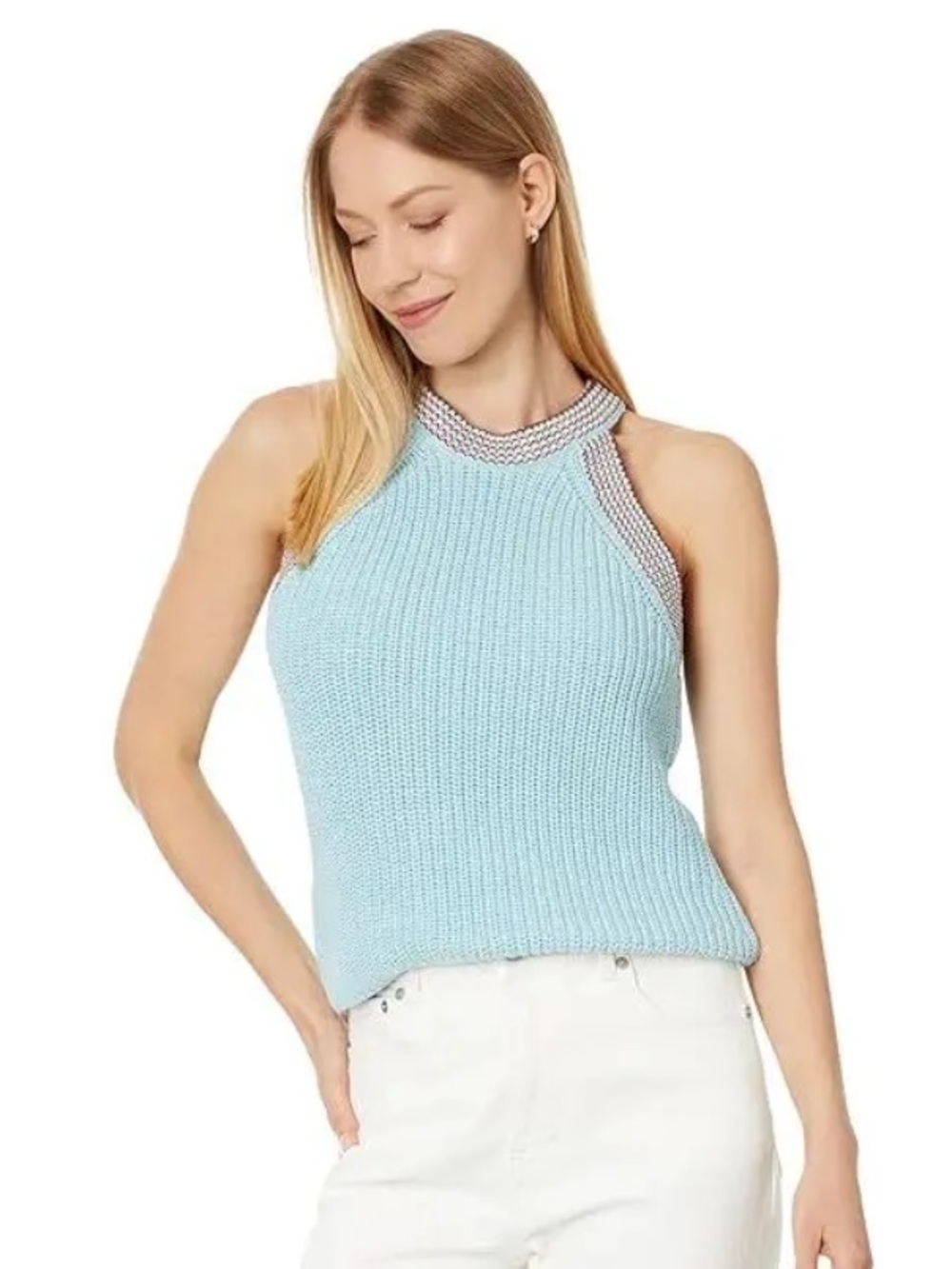 NWT Madewell Ribbed Cutaway Sweater Tank Medium
